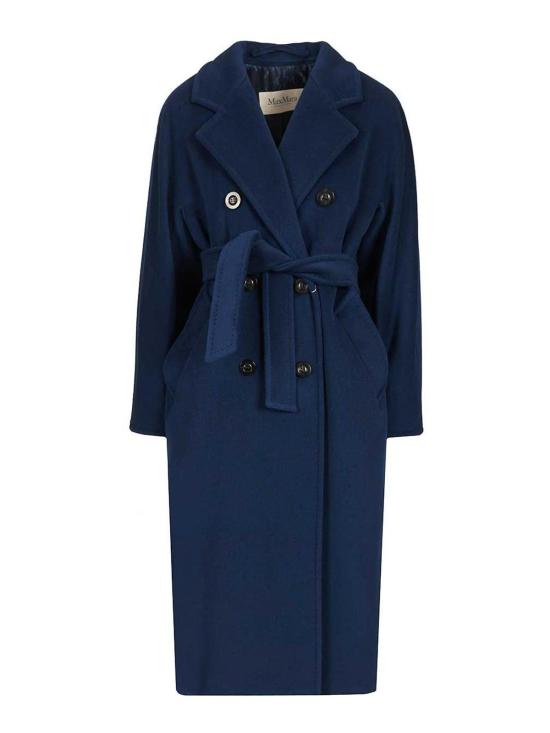 26SS 막스마라 마담 더블 브레스티드 코트 261101801160008E15 Blue