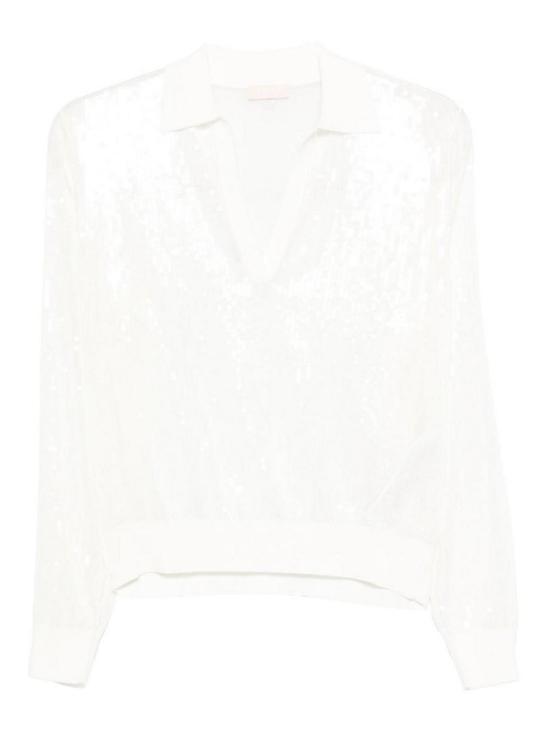 26SS 리우조 민소매 티셔츠 WA6218MA68RP9691BIANCOLANA White