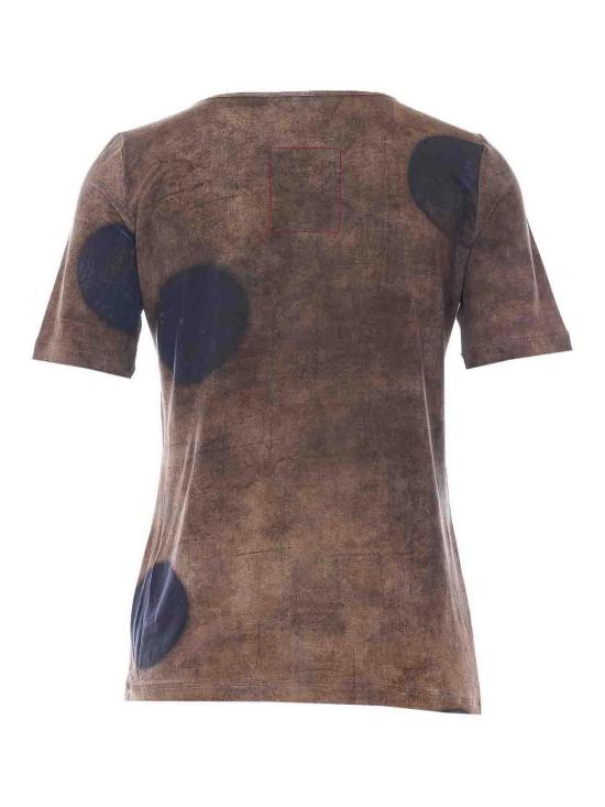 26SS 우마 왕 반팔 티셔츠 UW1033UW063 Brown - UMA WANG
