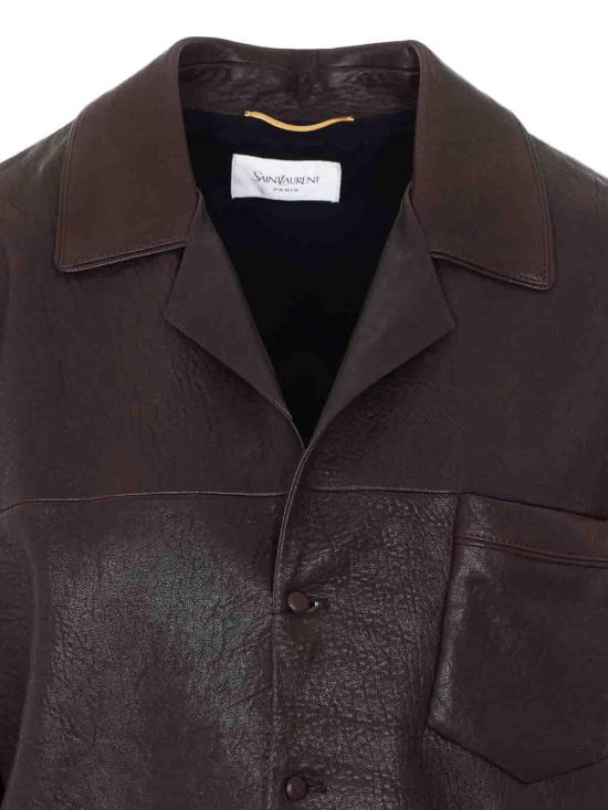 26SS 생로랑 자켓 860703YCNF22509 Brown - SAINT LAURENT