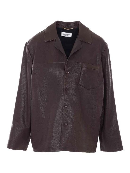 26SS 생로랑 자켓 860703YCNF22509 Brown