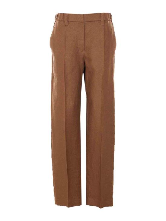 26SS 브루넬로 쿠치넬리 스트레이트 팬츠 MH527P9198C9850 Brown