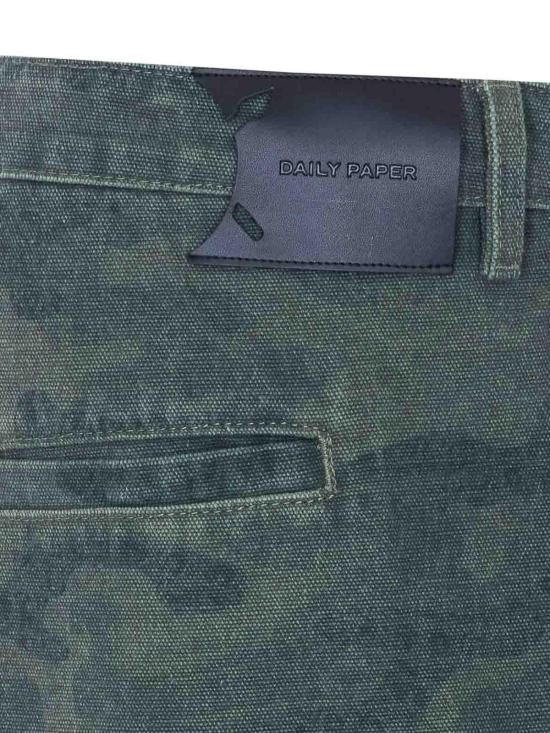 26SS 데일리 페이퍼 숏팬츠 2610017AOP Green - DAILY PAPER