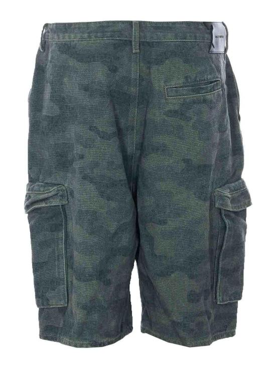 26SS 데일리 페이퍼 숏팬츠 2610017AOP Green - DAILY PAPER