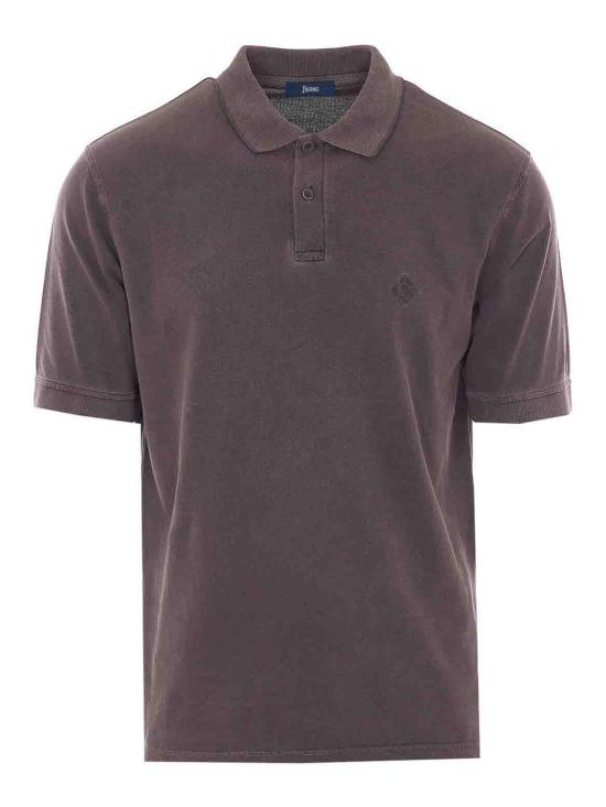 26SS 에르노 로고 폴로 티셔츠 JPL00134U540068800 Brown