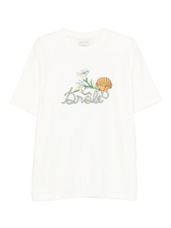 26SS 드롤드무슈 반팔 티셔츠 KTS303CO248OW White