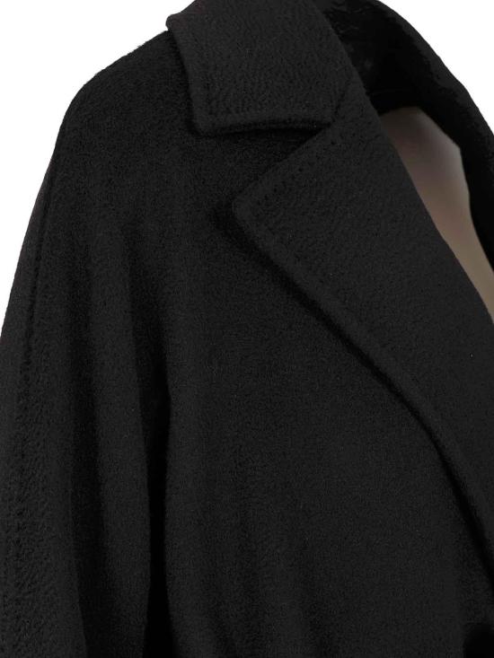 25FW 막스마라 스튜디오 드라벤나 코트 252601609160058E18 Black - MAX MARA STUDIO