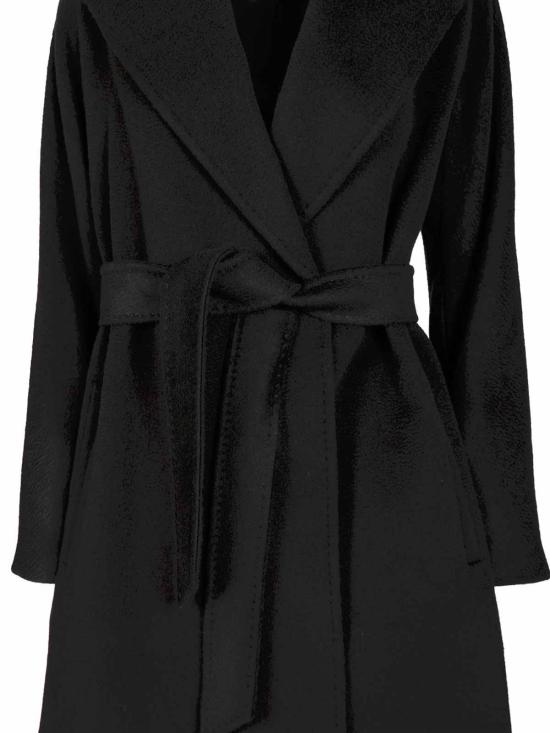 25FW 막스마라 스튜디오 드라벤나 코트 252601609160058E18 Black - MAX MARA STUDIO