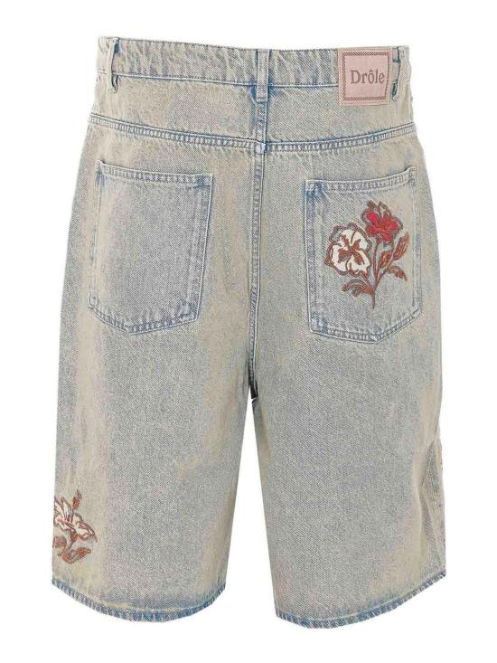 26SS 드롤드무슈 데님 숏팬츠 BS147CO123DUS Blue - DROLE DE MONSIEUR