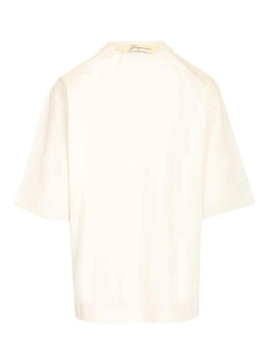 26SS 자크뮈스 반팔 티셔츠 26ETSW00588AJ00254100 White - JACQUEMUS