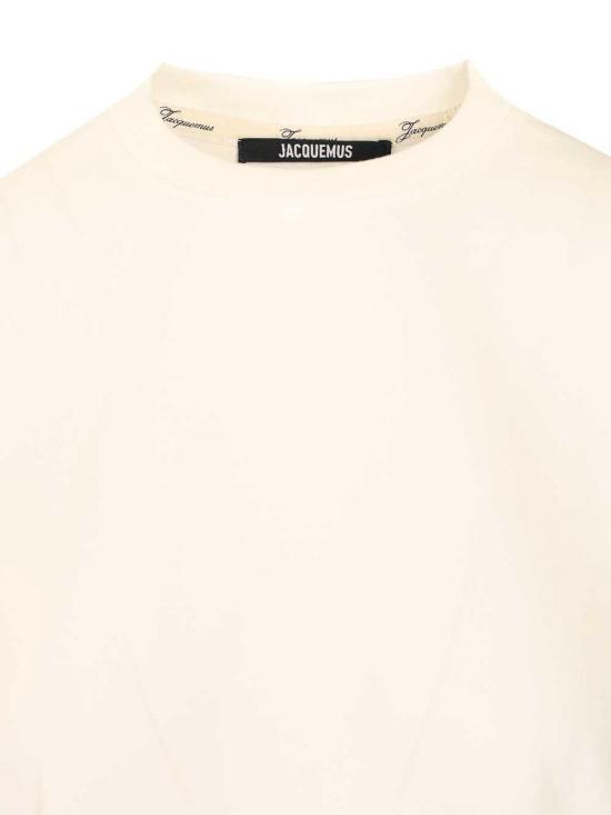 26SS 자크뮈스 반팔 티셔츠 26ETSW00588AJ00254100 White - JACQUEMUS