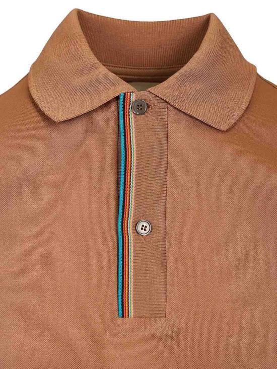 26SS 폴 스미스 폴로 티셔츠 M1R958PPL0008965A Brown - PAUL SMITH