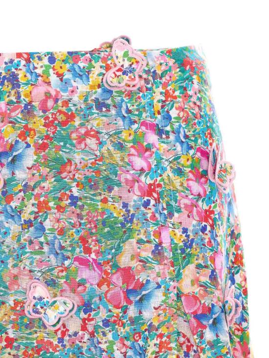 26SS 팜 리오 미디 스커트 33584326073 Multicolour - FARM RIO