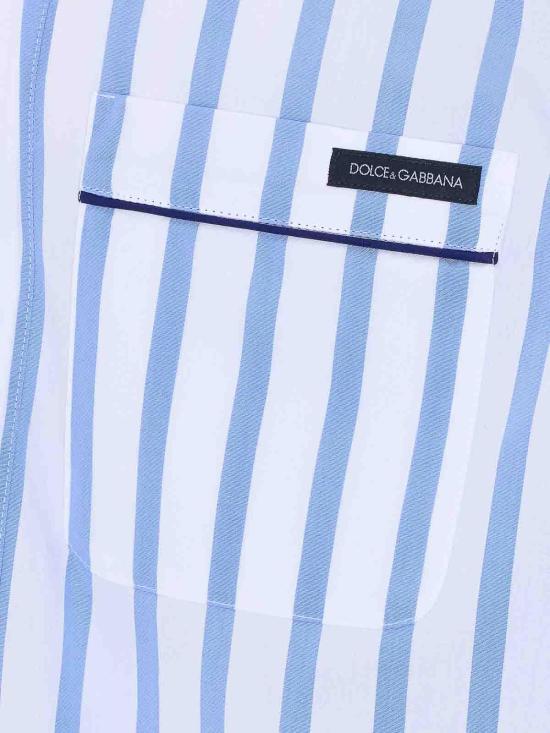 26SS 돌체앤가바나 스트라이프 포플린 셔츠 G5OL5TFR52WS8051 - DOLCE & GABBANA