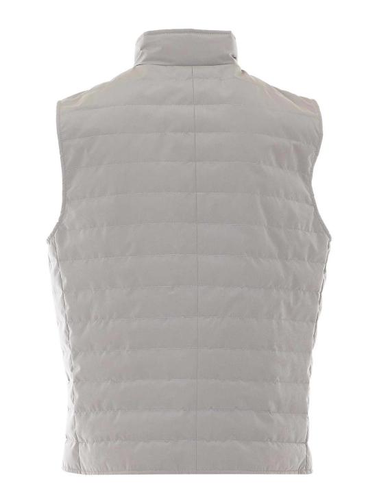 26SS 브루넬로 쿠치넬리 나일론 다운 베스트 MM4791451CFA27 Grey - BRUNELLO CUCINELLI