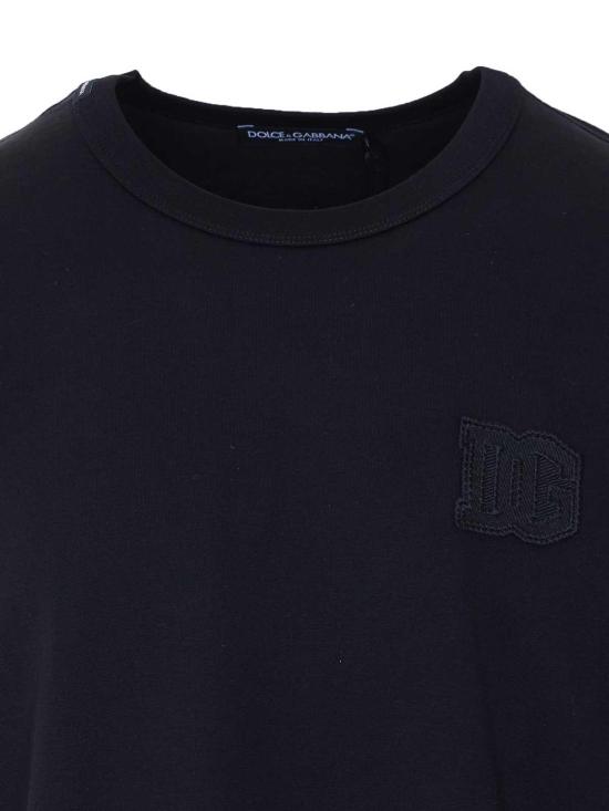 26SS 돌체앤가바나 반팔 티셔츠 G8PV1ZG7P3NN0000 Black - DOLCE & GABBANA