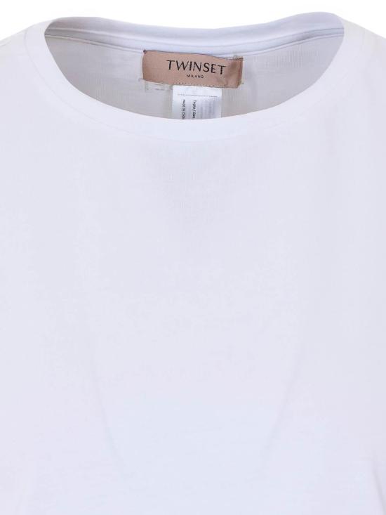 26SS 트윈셋 반팔 티셔츠 261TT206000001 White - TWINSET