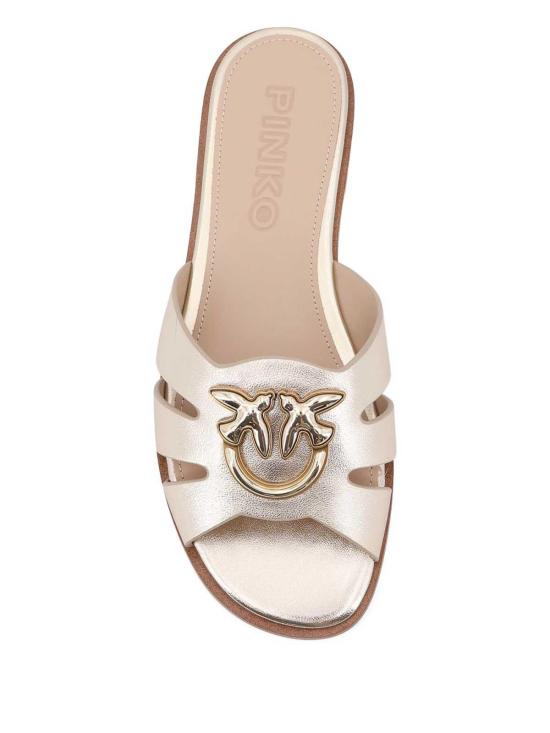 26SS 핑코 뮬/슬리퍼 SD0463P049Z22MILLY04 Gold - PINKO