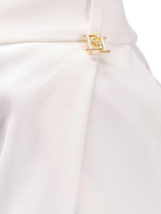 26SS 엘리자베타프랜치 스트레이트 팬츠 PA16761E2360AVORIO White - ELISABETTA FRANCHI