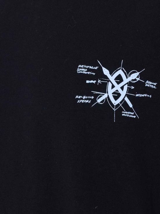 26SS 데일리 페이퍼 반팔 티셔츠 2610010BLACK Black - DAILY PAPER