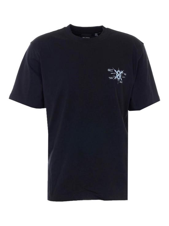 26SS 데일리 페이퍼 반팔 티셔츠 2610010BLACK Black