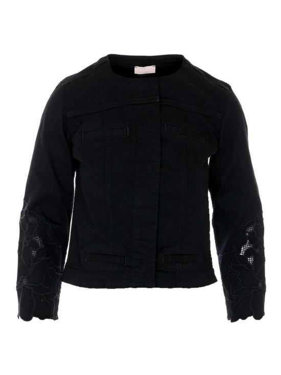 26SS 리우조 긴팔 티셔츠 WA6262T367AP9254 Black