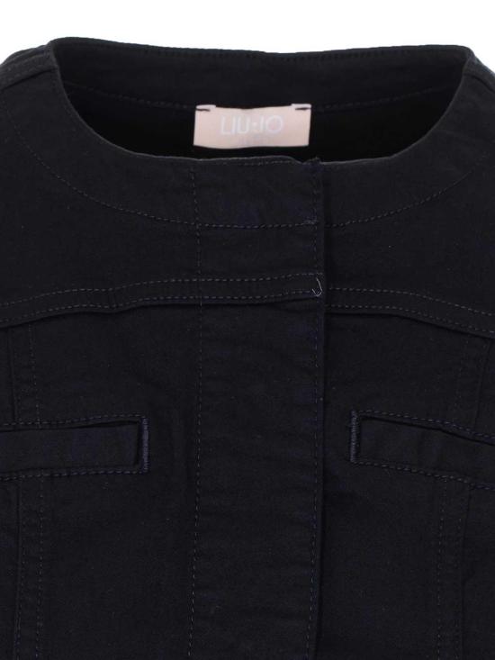26SS 리우조 긴팔 티셔츠 WA6262T367AP9254 Black - LIU JO