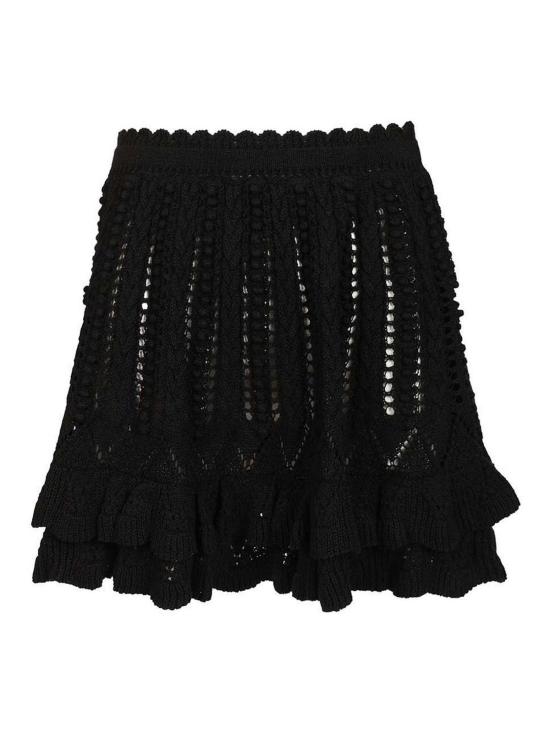 26SS 이자벨마랑에뚜왈 숏 스커트 26PJU0473FAD1L04E01BK Black