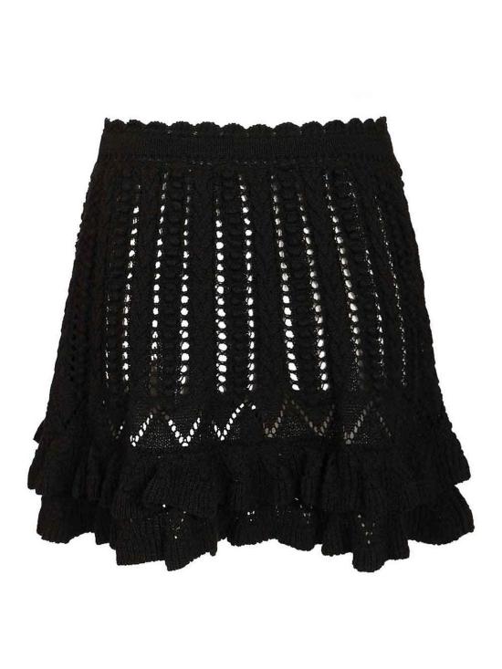 26SS 이자벨마랑에뚜왈 숏 스커트 26PJU0473FAD1L04E01BK Black - ISABEL MARANT ETOILE