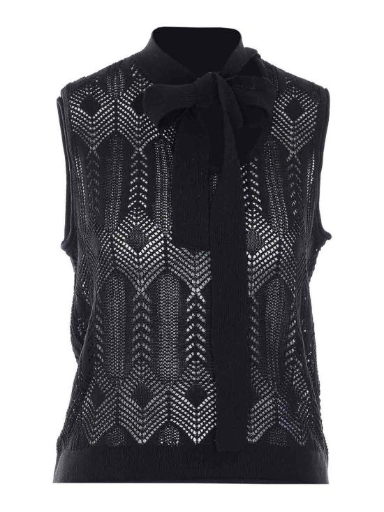 26SS 리우조 민소매 티셔츠 WA6329MS00722222 Black
