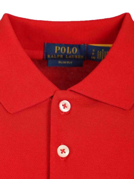 26SS 폴로 랄프로렌 슬림핏 스트레치 폴로 셔츠 211B18200008 Red - POLO RALPH LAUREN