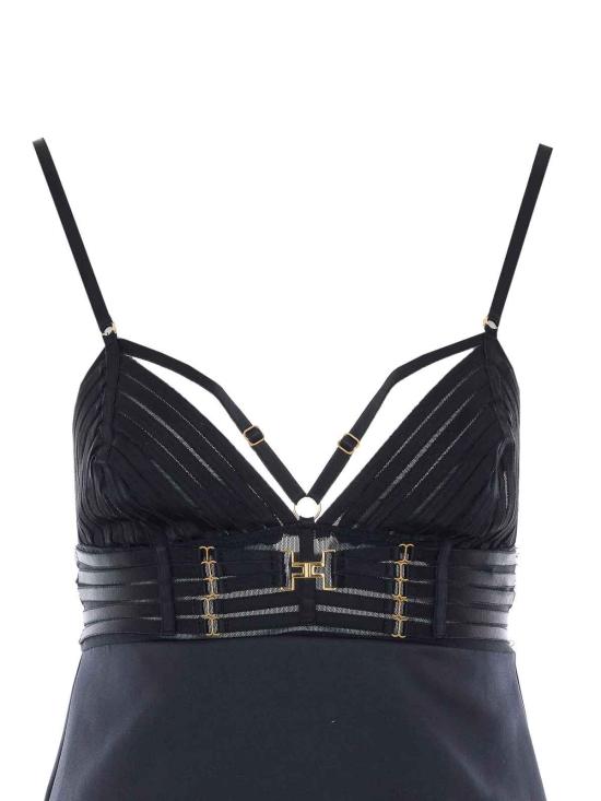 26SS 엘리자베타프랜치 미디 원피스 AB95062E2110 Black - ELISABETTA FRANCHI