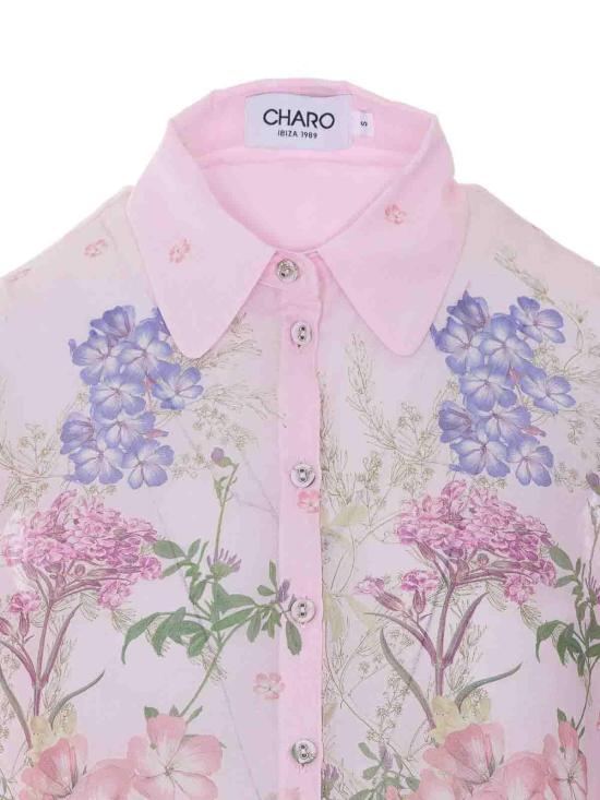 26SS 차로루이즈 블라우스 266200PINKBOTANIC Nude Neutrals - CHARORUIZ