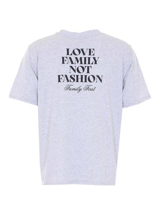 26SS 패밀리퍼스트 밀라노 반팔 티셔츠 TS2602GY Grey - FAMILY FIRST MILANO