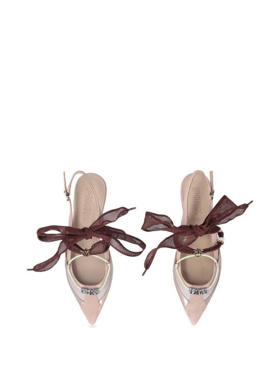 26SS 핑코 플랫 슈즈 SD0547P003W4EGIANIRA30 Nude Neutrals - PINKO