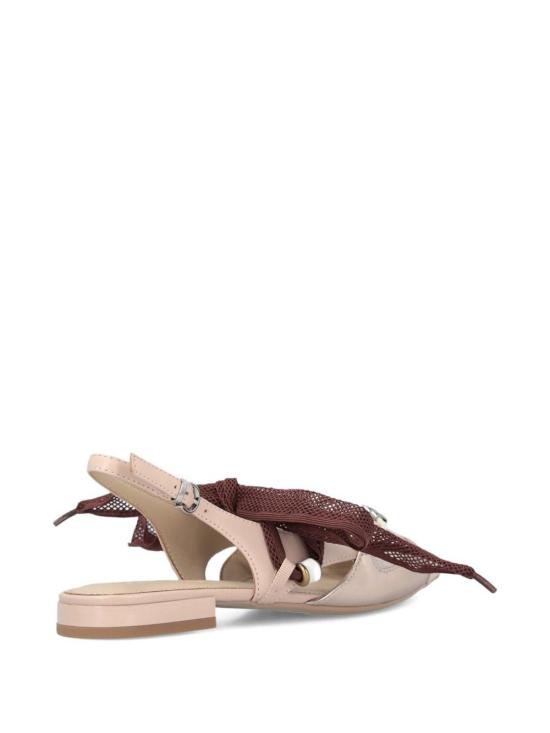 26SS 핑코 플랫 슈즈 SD0547P003W4EGIANIRA30 Nude Neutrals - PINKO