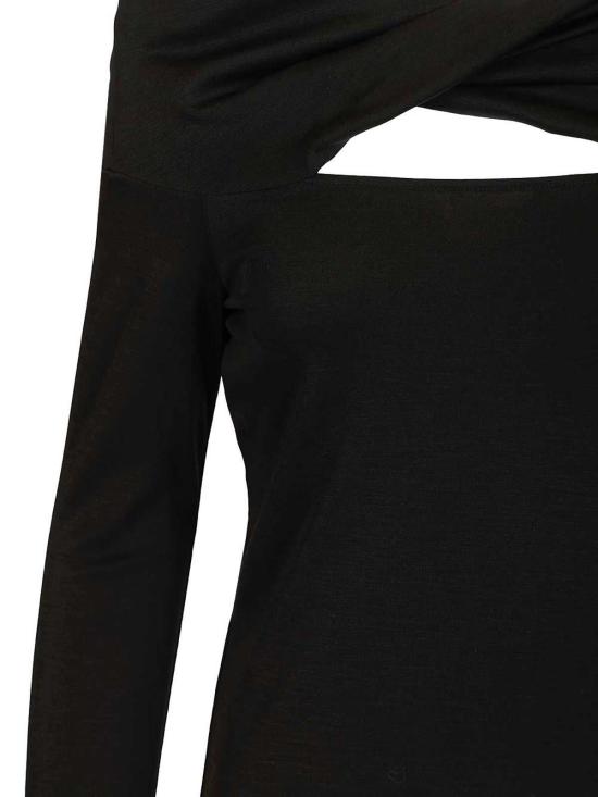 26SS 막스마라 긴팔 티셔츠 261194102860007E18 Black - MAX MARA