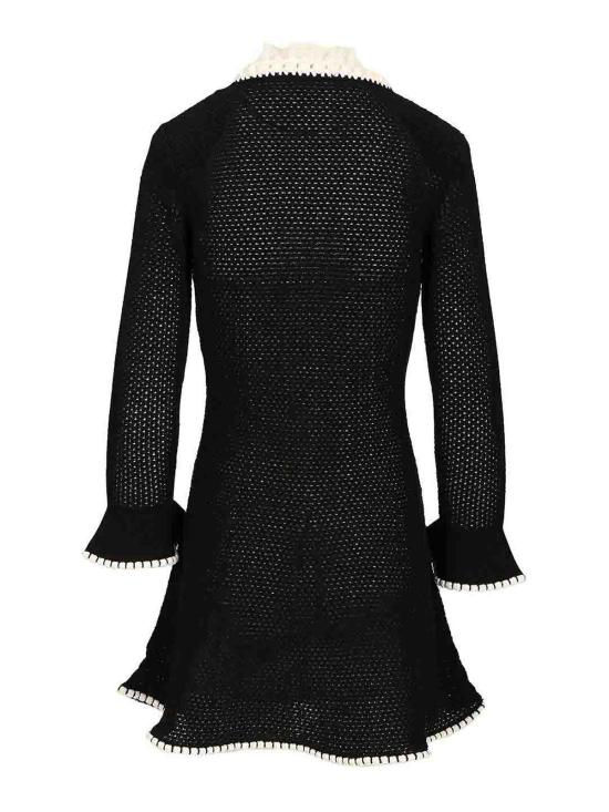 26SS 셀프 포트레이트 미디 원피스 SS26086SABLACK Black - SELF PORTRAIT
