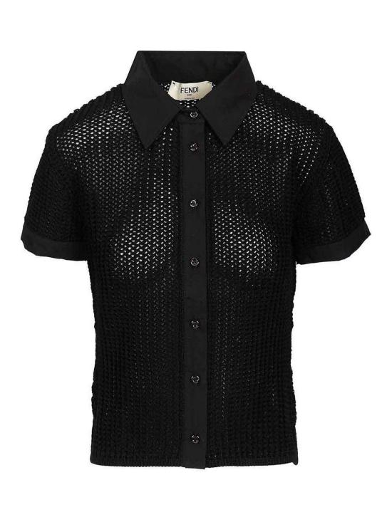 26SS 펜디 블라우스 FZE572AW4NF0GME Black