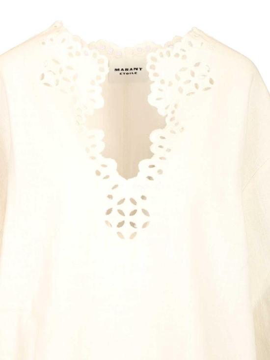 26SS 이자벨마랑에뚜왈 미디 원피스 26PRO0653FBD1J04E20WH White - ISABEL MARANT ETOILE