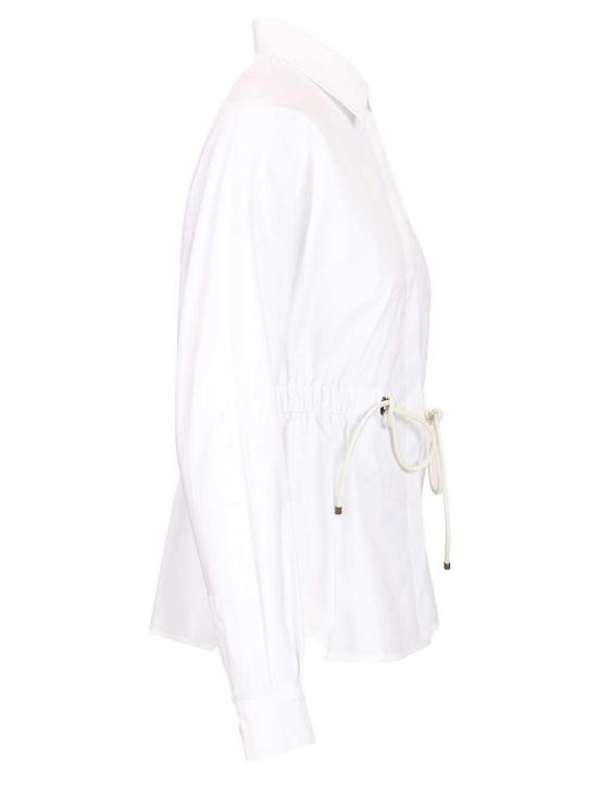 26SS 막스마라 Tazzina 드로스트링 셔츠 261111105260002E18 White - MAX MARA