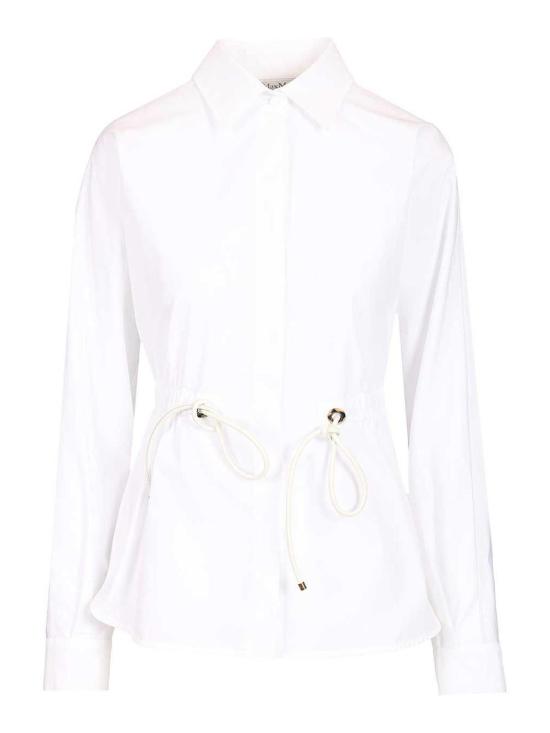 26SS 막스마라 Tazzina 드로스트링 셔츠 261111105260002E18 White