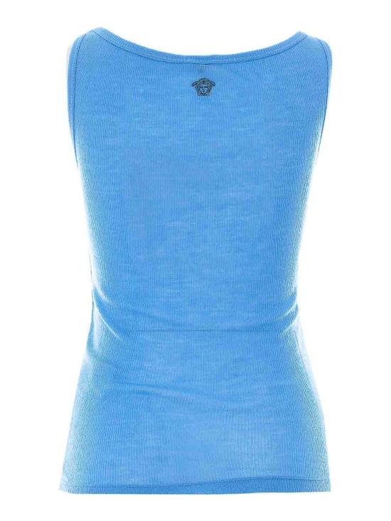26SS 베르사체 민소매 티셔츠 10236981A175481V440 Blue