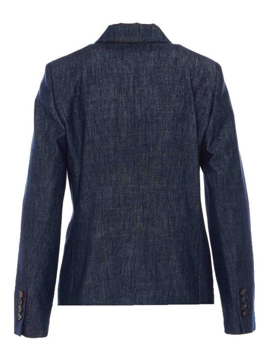 26SS 브루넬로 쿠치넬리 데님 자켓 MB1257427C001 Blue - BRUNELLO CUCINELLI