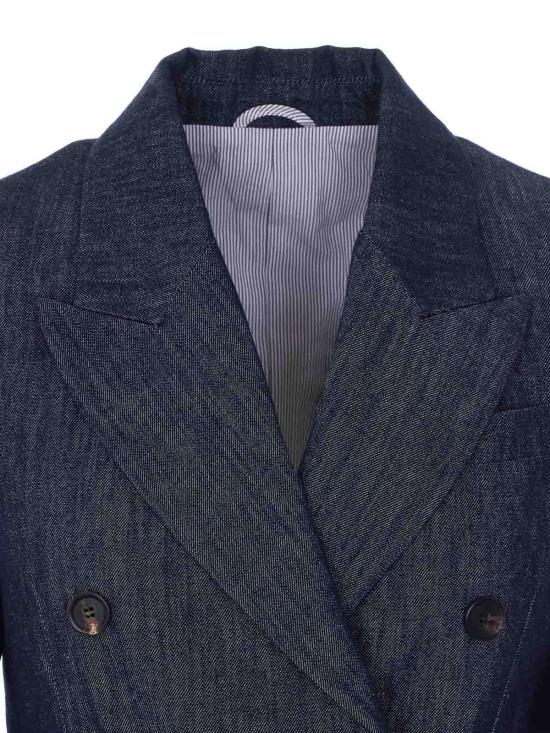 26SS 브루넬로 쿠치넬리 데님 자켓 MB1257427C001 Blue - BRUNELLO CUCINELLI
