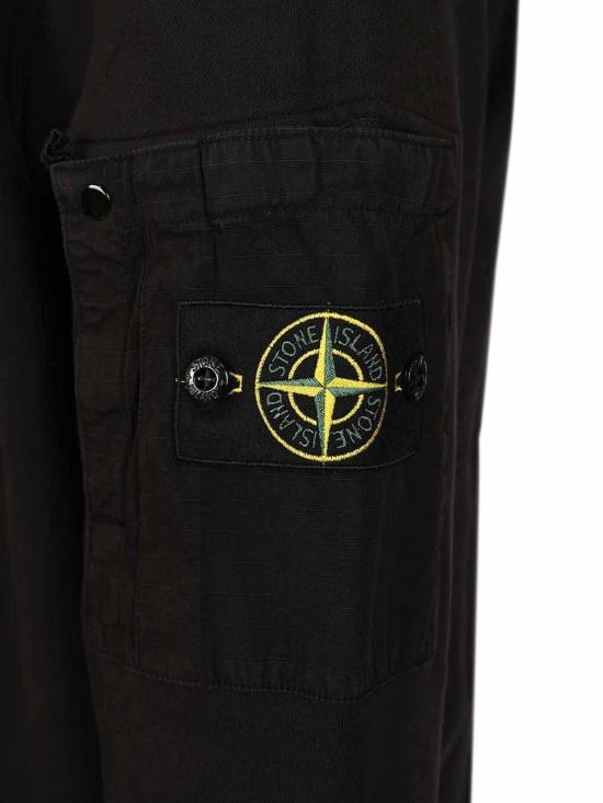 26SS 스톤 아일랜드 긴팔 티셔츠 6100019S0410V0029 Black - STONE ISLAND