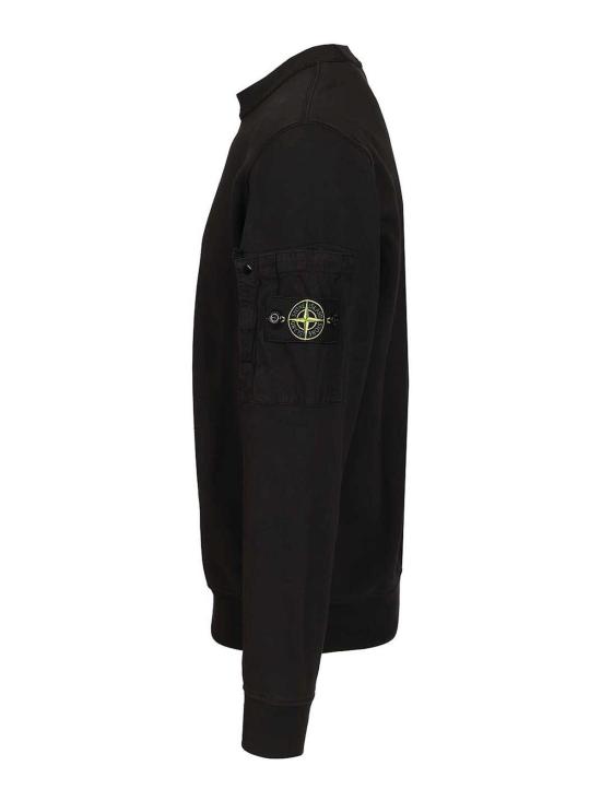 26SS 스톤 아일랜드 긴팔 티셔츠 6100019S0410V0029 Black - STONE ISLAND