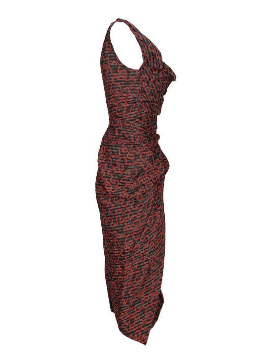 26SS 비비안웨스트우드 미디 원피스 110103BFW01F5N204 Multicolour - VIVIENNE WESTWOOD