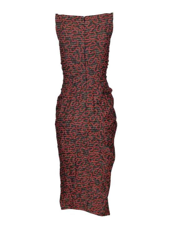 26SS 비비안웨스트우드 미디 원피스 110103BFW01F5N204 Multicolour - VIVIENNE WESTWOOD