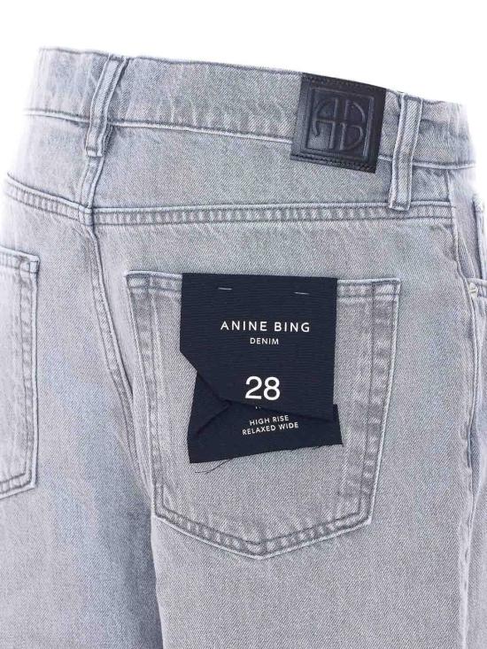 26SS 애니빙 데님 팬츠 A0612023GRY35 Grey - ANINE BING